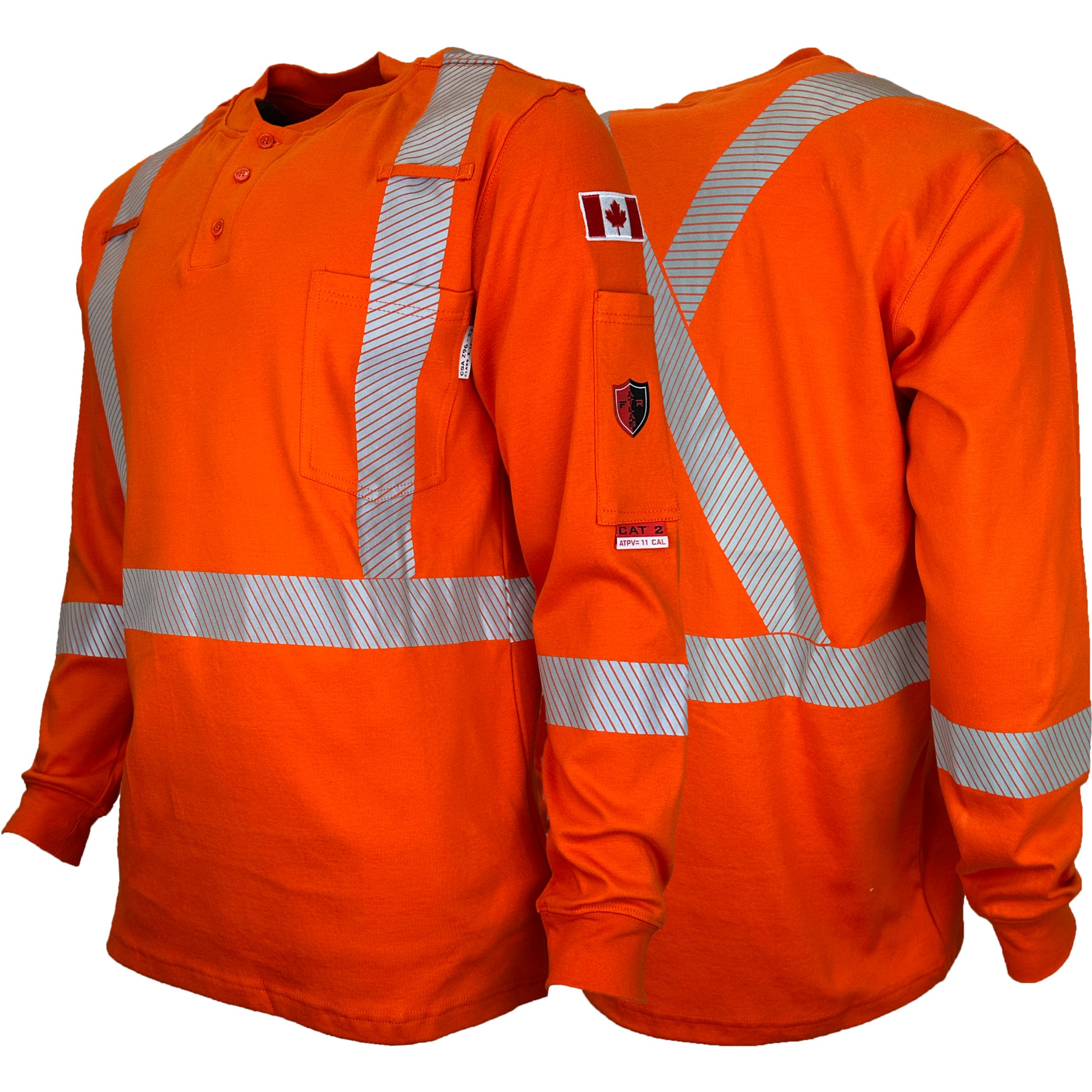 Atlas FR / AR Hi-Vis Henley Shirts 403ST