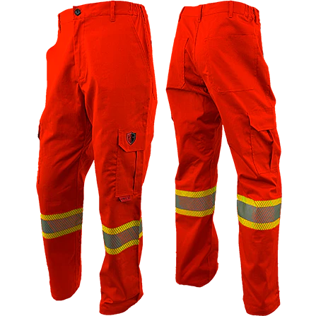 Atlas FR / AR Hi-Vis Cargo Pants with 4" Segmented Striping 4054