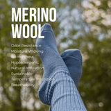 J.B. Field's "Casual" 96% Merino Wool Socks - 8781