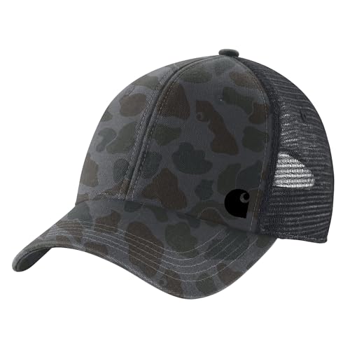 Carhartt Canvas Mesh-Back Camo Cap - 106786