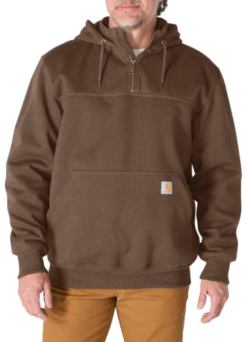 Carhartt Rain Defender® Loose Fit Heavyweight 1/4-Zip Hooded Sweatshirt - 100617