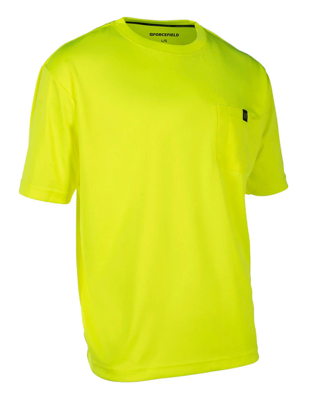 Forcefield Antimicrobien Haute Visibilité, Protection UV, T-shirt col rond à manches courtes