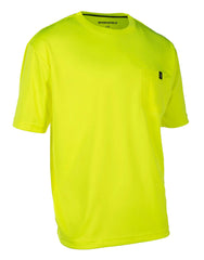 FORCEFIELD Hi-Vis Antimicrobial, UV Protection, Short Sleeve Crew Neck Shirt