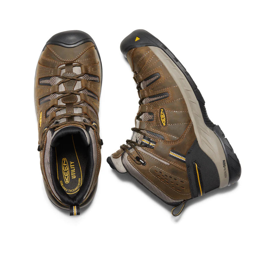Bottes de travail CSA pour hommes KEEN Flint II MID à embout d'acier - 1023252