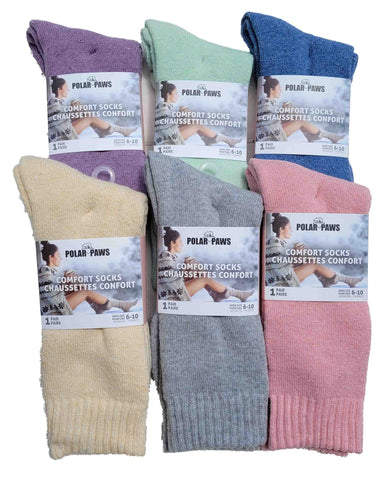 Polar Paws Women's Comfort Socks Assorted - 479432