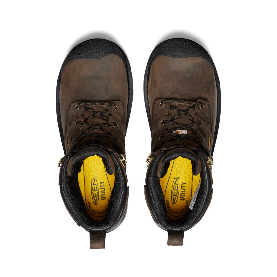 KEEN Men's Camden 6" CSA Waterproof Boot (Carbon Toe) 1027689