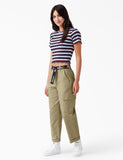 Dickies Women's Woven Twill Cropped Cargo Pants FPR5