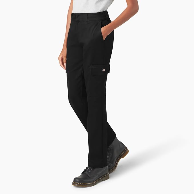 Dickies Women's Super Flex Twill Cargo Work Pants A85XT