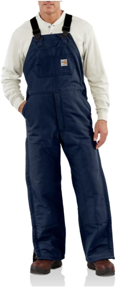 Carhartt FR Flame Resistant Lined Duck Bib Overall - 102691