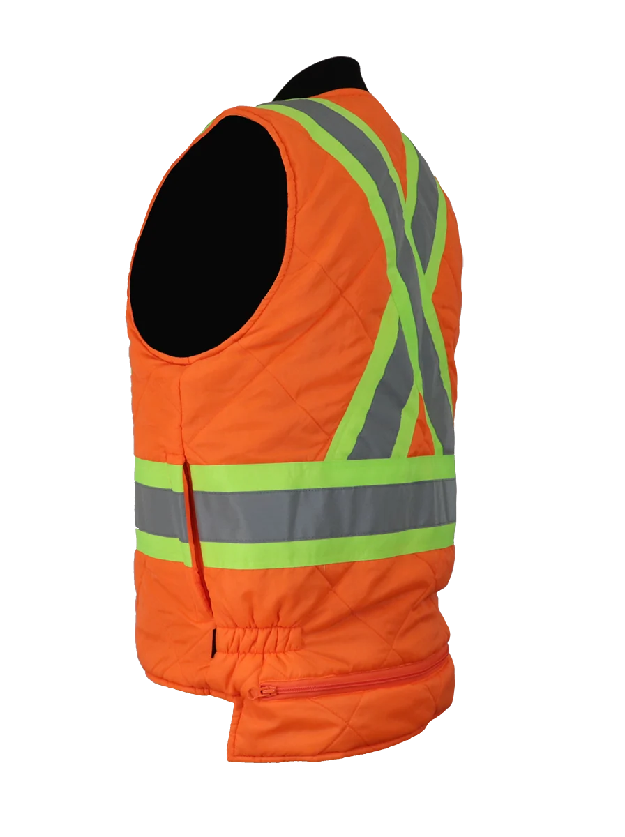 Gatts WorkWear Hi-Vis Reversible Lined Jacket – 540XR