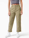 Dickies Women's Woven Twill Cropped Cargo Pants FPR5