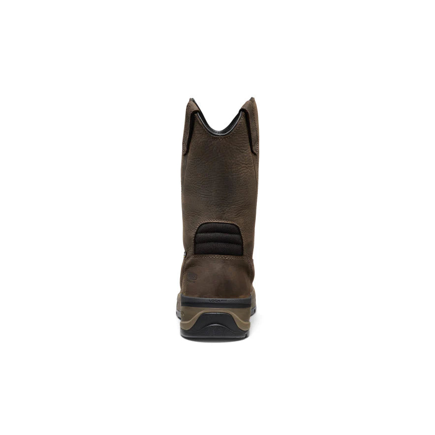 KEEN Men's Flatland Pull-On Waterproof Carbon Toe CSA Work Boot - 1031456