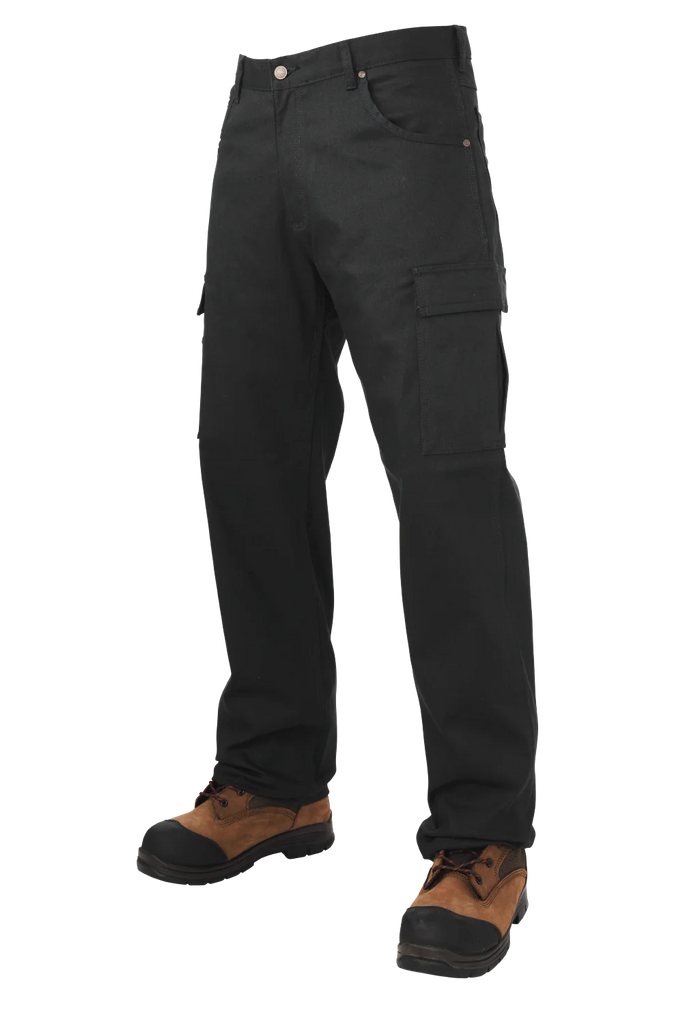 Tough Duck 6010 - Flex Twill Black Cargo Pants