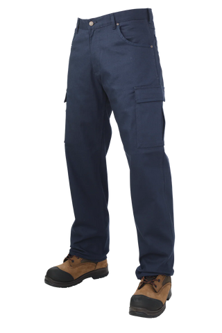Tough Duck 6010 - Flex Twill Navy Cargo Pants