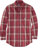 Carhartt FR Flame-Resistant Long Sleeve Plaid Shirt - 104507