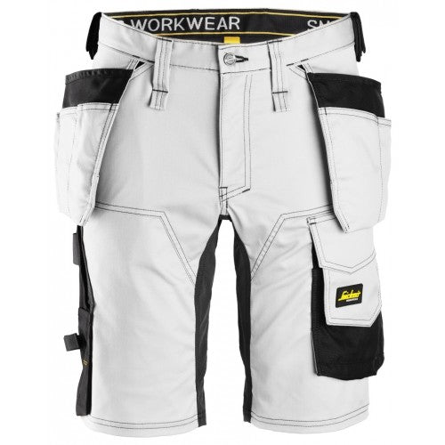 Snickers 6141 AllroundWork, Short Stretch avec Poches Holster