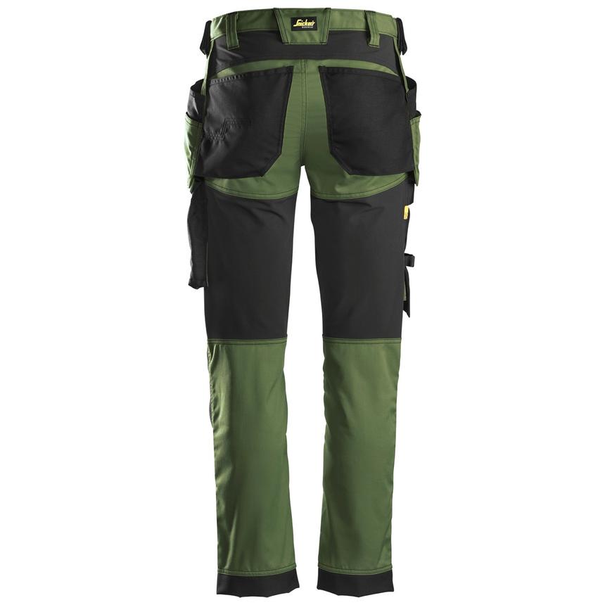 Snickers 6241 AllroundWork, Pantalon Stretch + Poches Holster