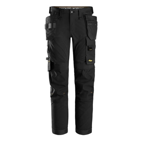 Snickers Work Wear 6275 AllroundWork Slim Fit 4-Way Stretch Trousers with Holster Pocket
