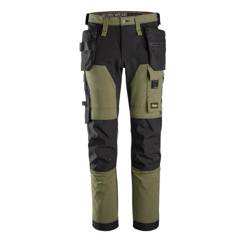Snickers Work Wear 6275 AllroundWork Slim Fit 4-Way Stretch Trousers with Holster Pocket
