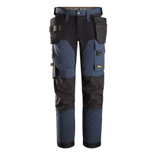 Snickers Work Wear 6275 AllroundWork Slim Fit 4-Way Stretch Trousers with Holster Pocket