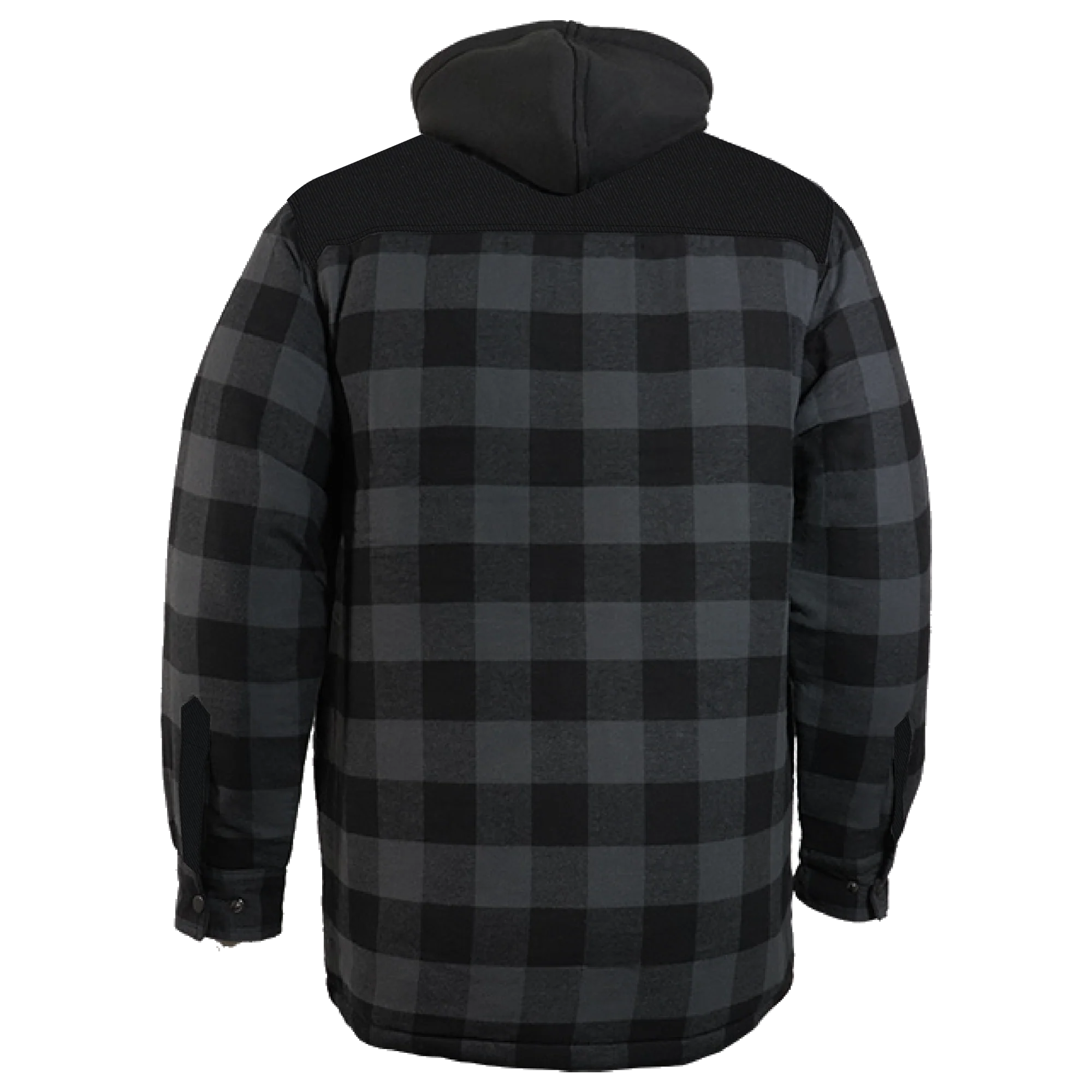 Gatts WorkWear Men's Flannel Lined Hooded Shirt - 630-T-DCF