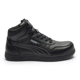PUMA Safety FrontCourt Black Mid 6" CSA Work Boots