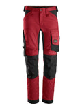 Snickers 6341 AllroundWork Stretch Pantalon - Blanc 0904