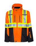 PROJOB 3-Layer Hi-Vis Insulated Softshell Jacket - 6420