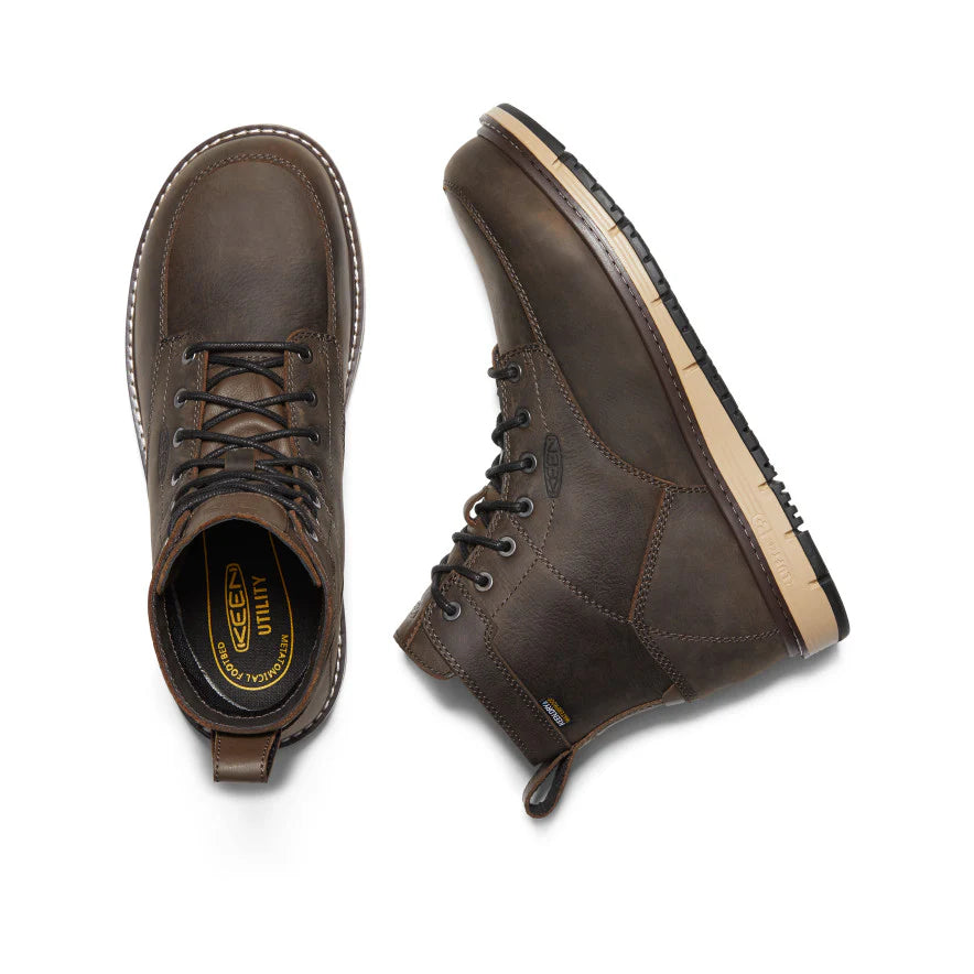 Bottes de travail imperméables KEEN San Jose 6" pour homme avec embout en aluminium CSA
