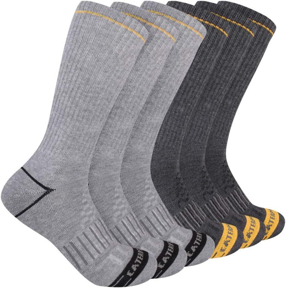 Caterpillar Men's Performance Midweight Boot Sock 6Pair/Pack