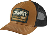 Carhartt Canvas Mesh-Back Work Wear Patch Cap - 107004