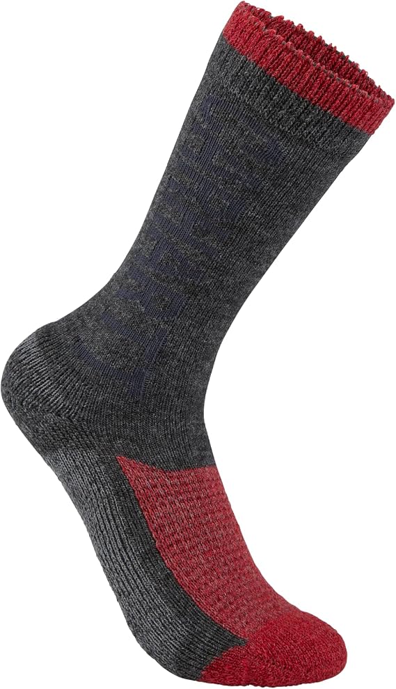 Carhartt Midweight Waffle Steel Toe Crew Sock 1Pair /Pack - SC2640M