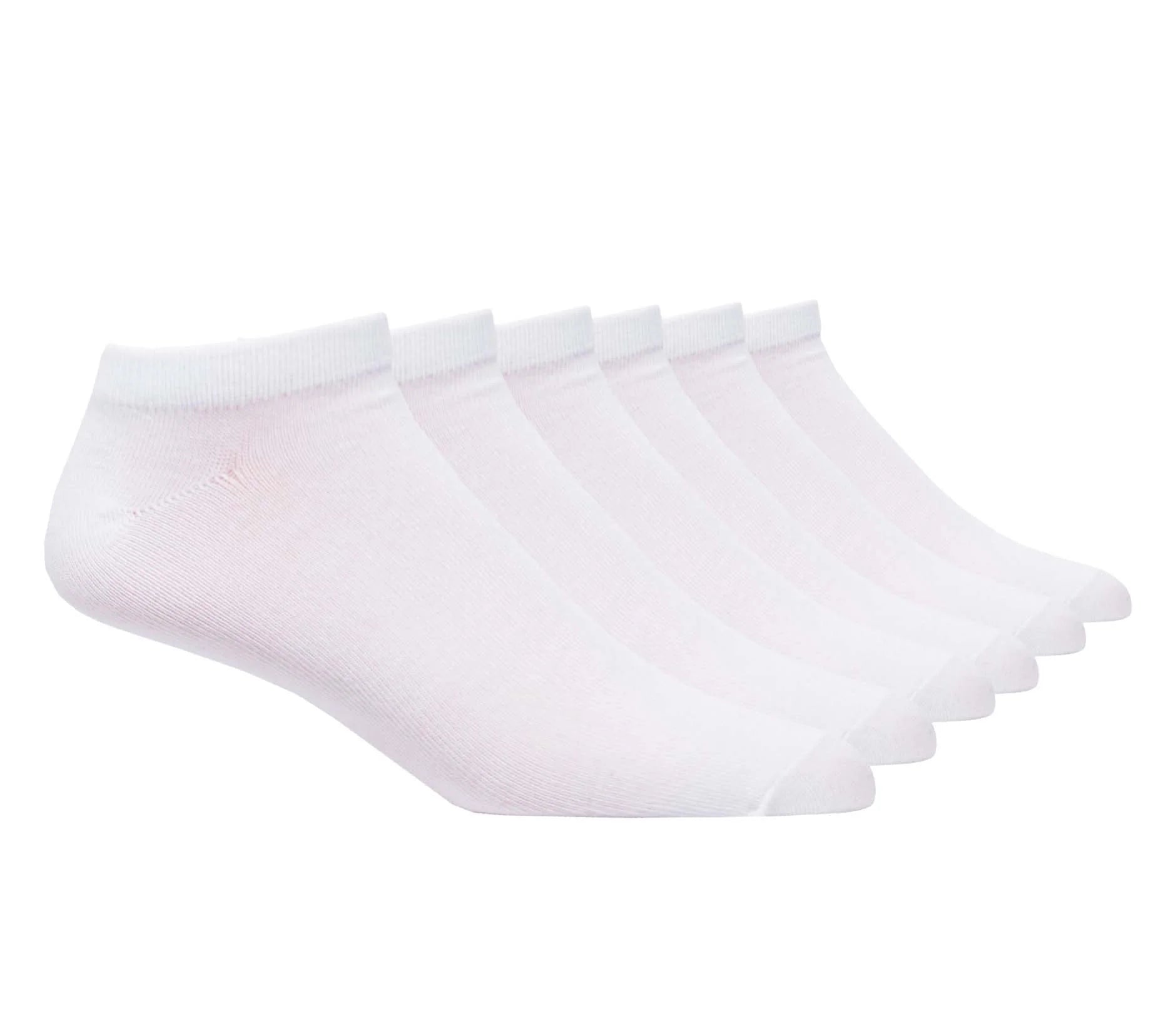 Kodiak Men's 6 Pair Low Cut Plain Socks