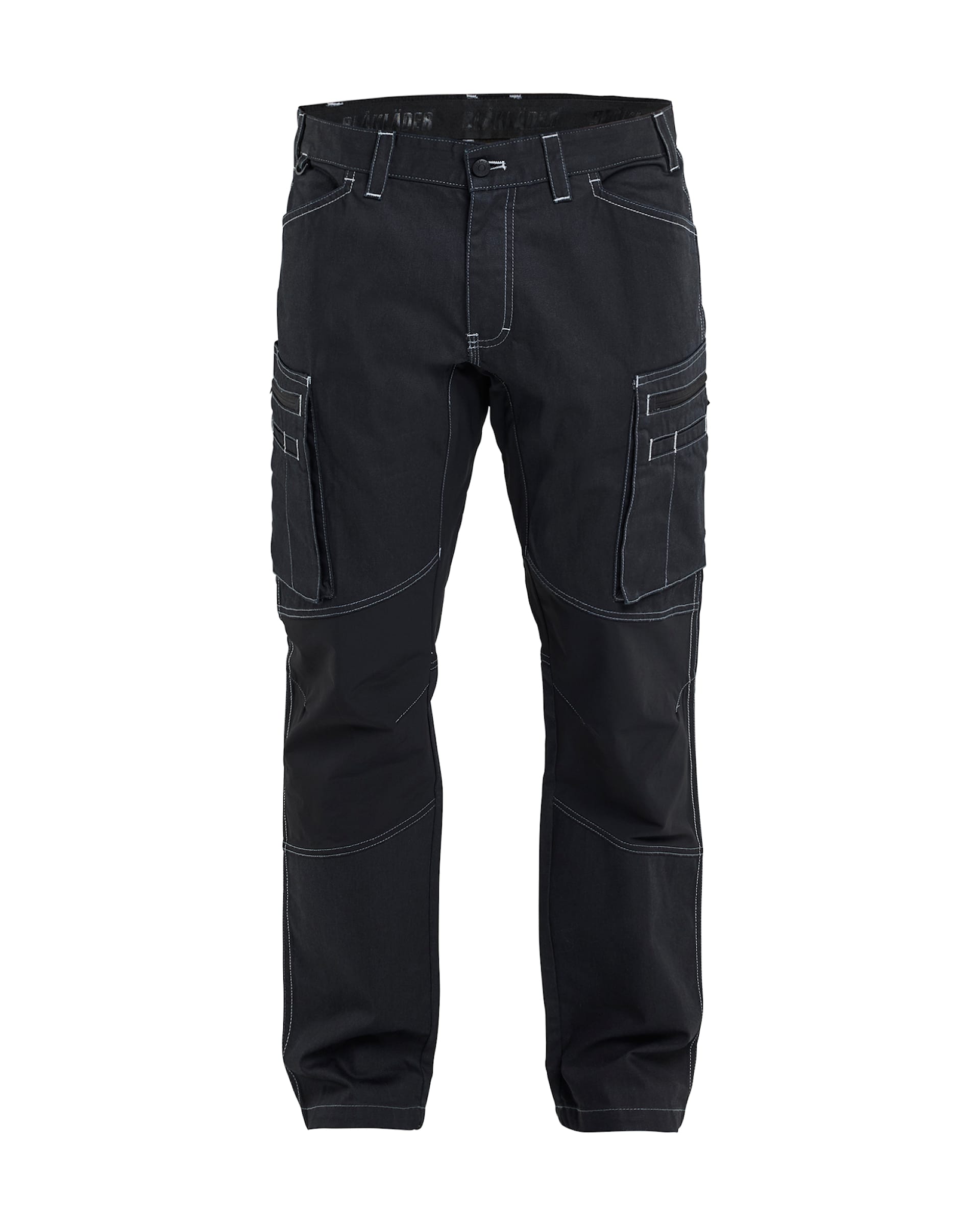 Blaklader Men's Service Pants with Stretch Cordura Denim 1655 1142 8999