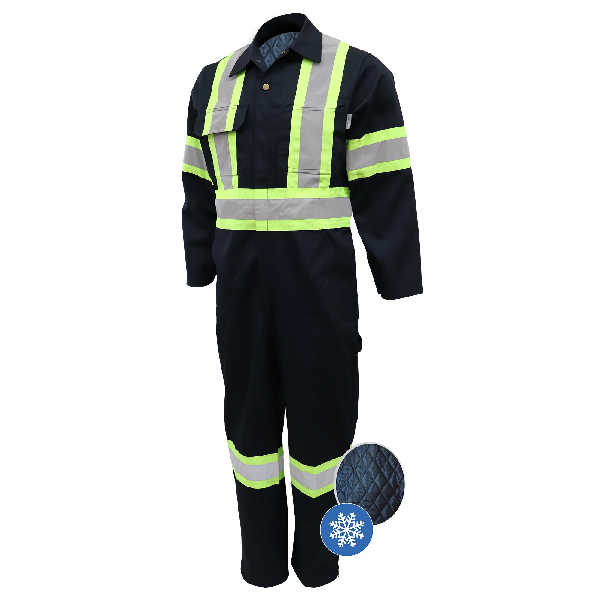 Gatts WorkWear Hi-Vis Lined Coverall – 791XD4