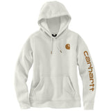 Carhartt Women's Relaxed Fit Midweight Logo Sleeve Graphic Sweatshirt - 102791