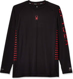 Spyder Mens Solid Side Stripe Long Sleeve Rashguard - S923037