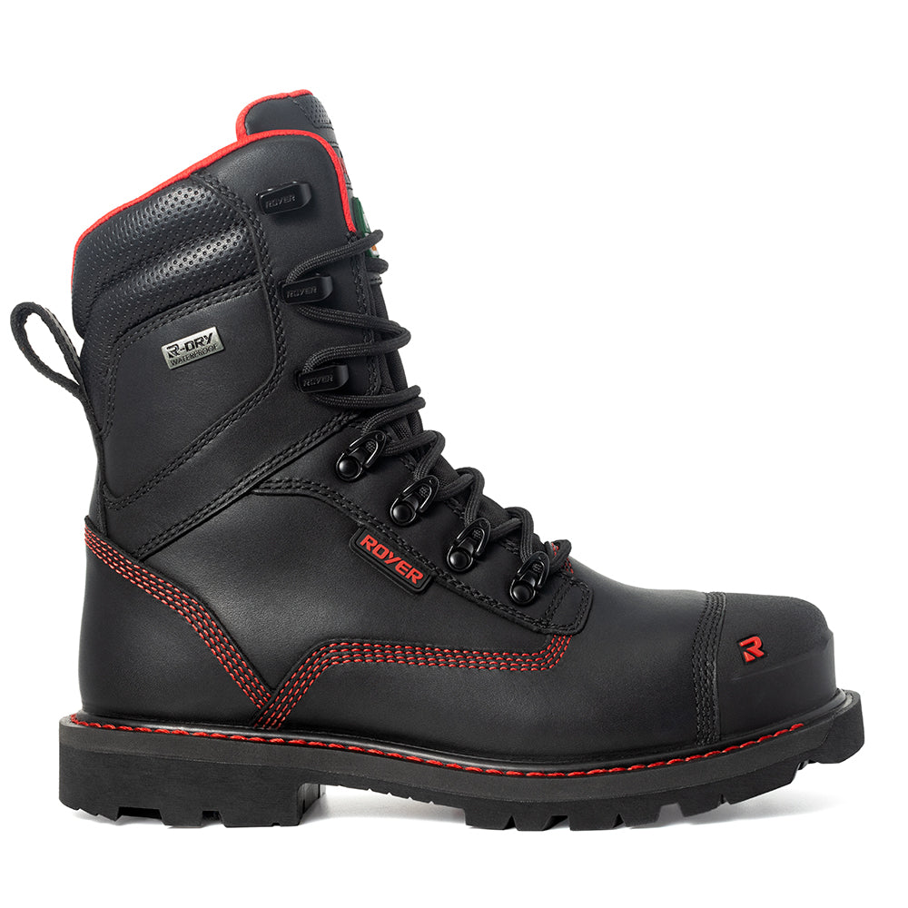 Bota de trabajo Royer Revolt™ Vibram Megagrip Pro™ de 8" CSA