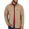 Coleman Men's Fleece Lined Canvas Shirt Jacket - SCF5H4533