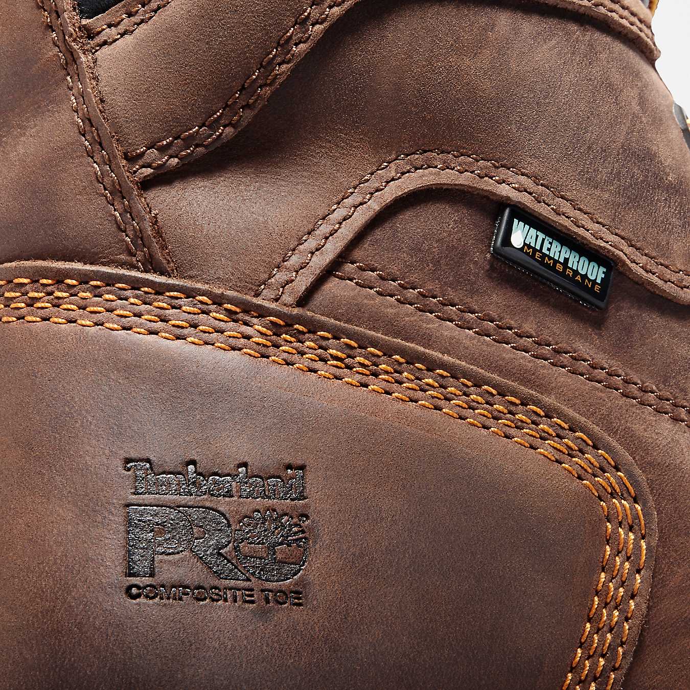 Timberland PRO® Men's Brown Endurance HD 8" Work Boot