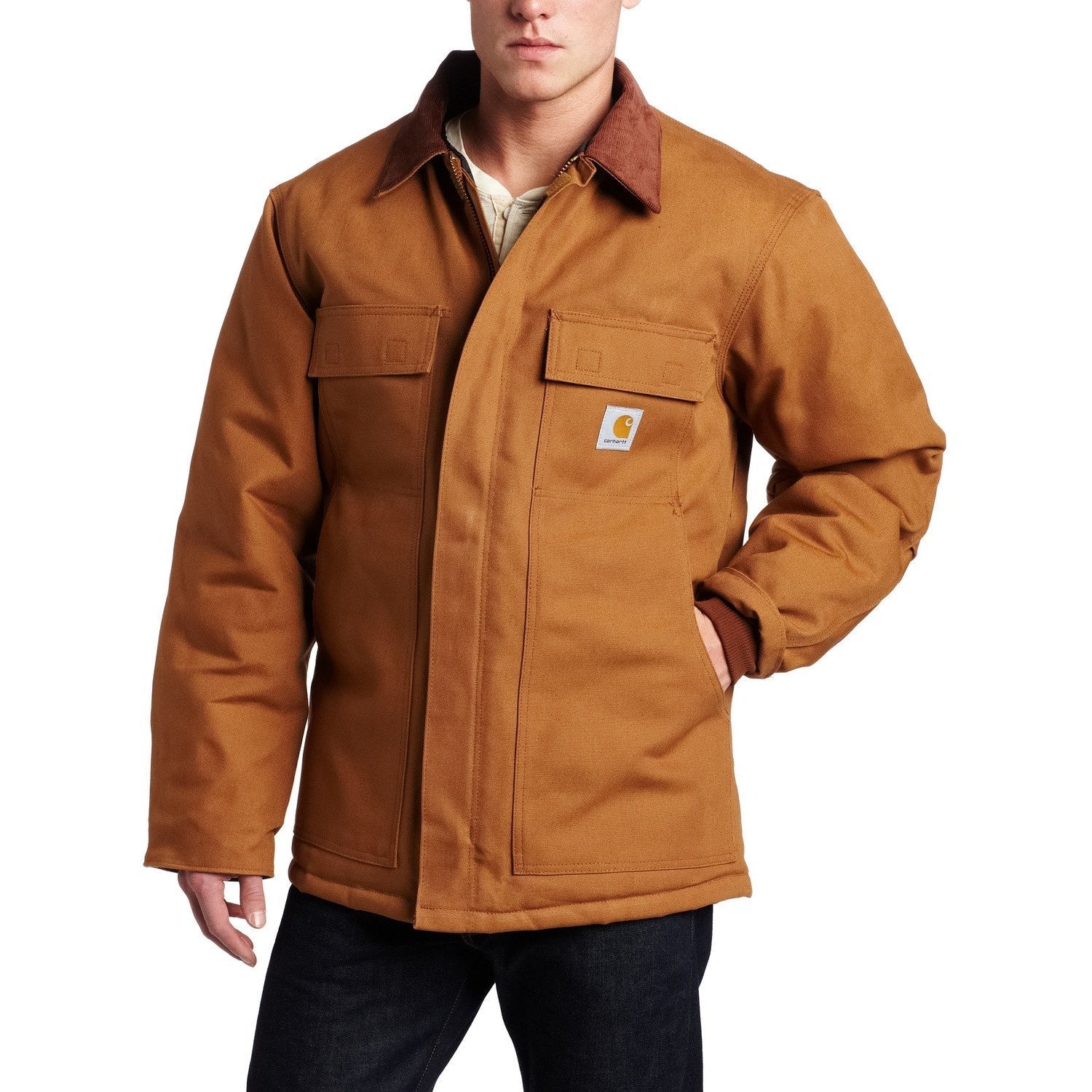 【Rare】Carhartt Traditional Jacket MOS M Carhartt Duck Traditional Jacket 106674 – WORK N WEAR