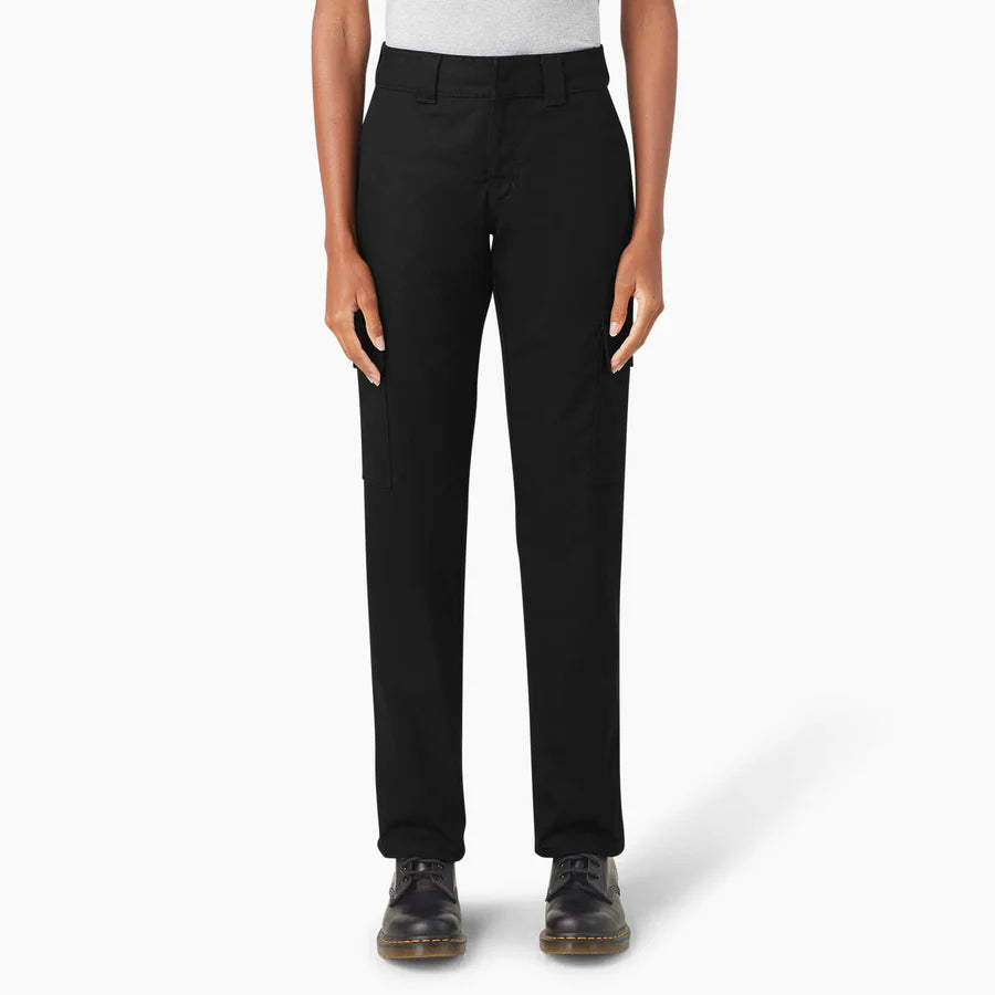 Dickies Women's Super Flex Twill Cargo Work Pants A85XT