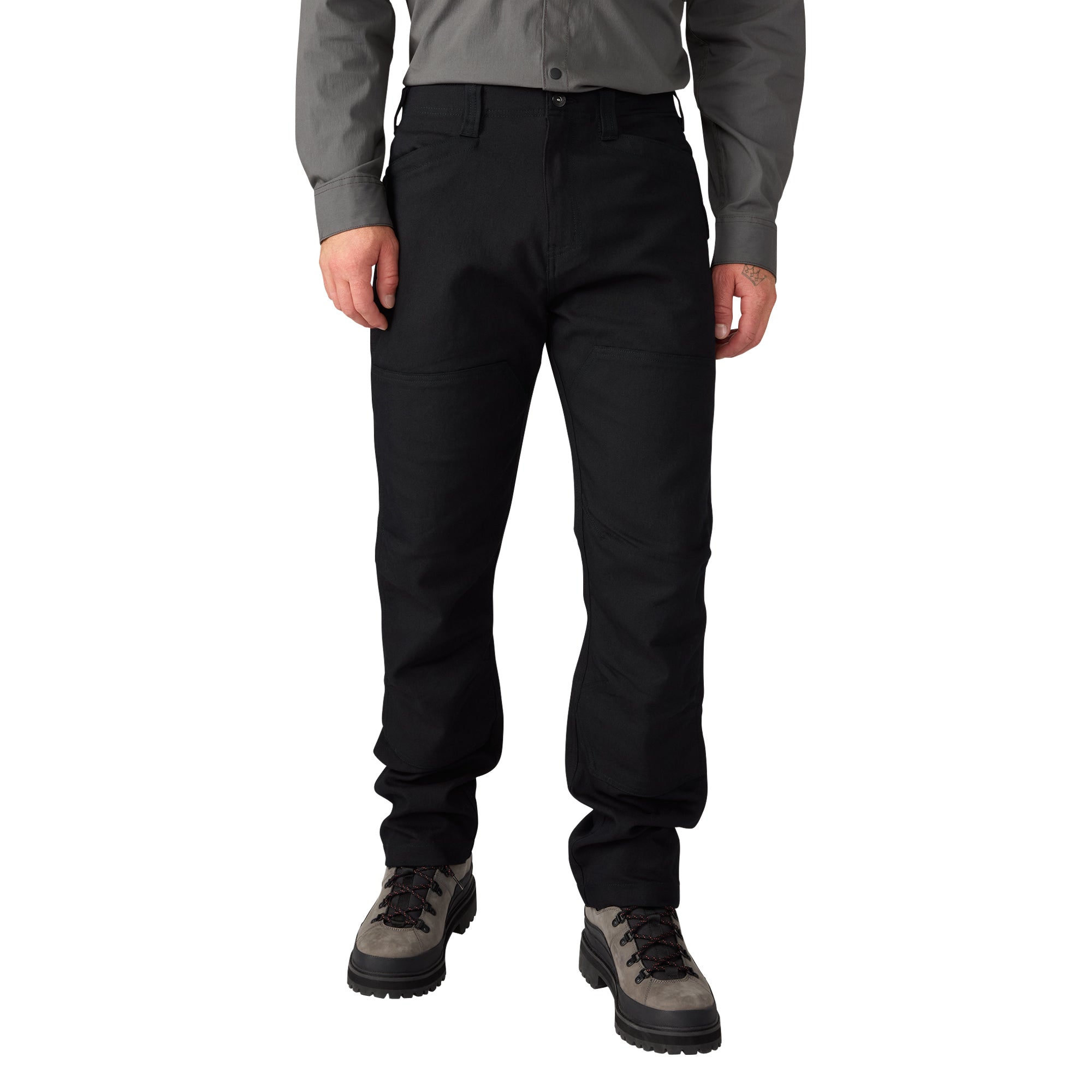 Dickies Men's Tradebuilt FLEX Duck Canvas Double Knee Pants A861D