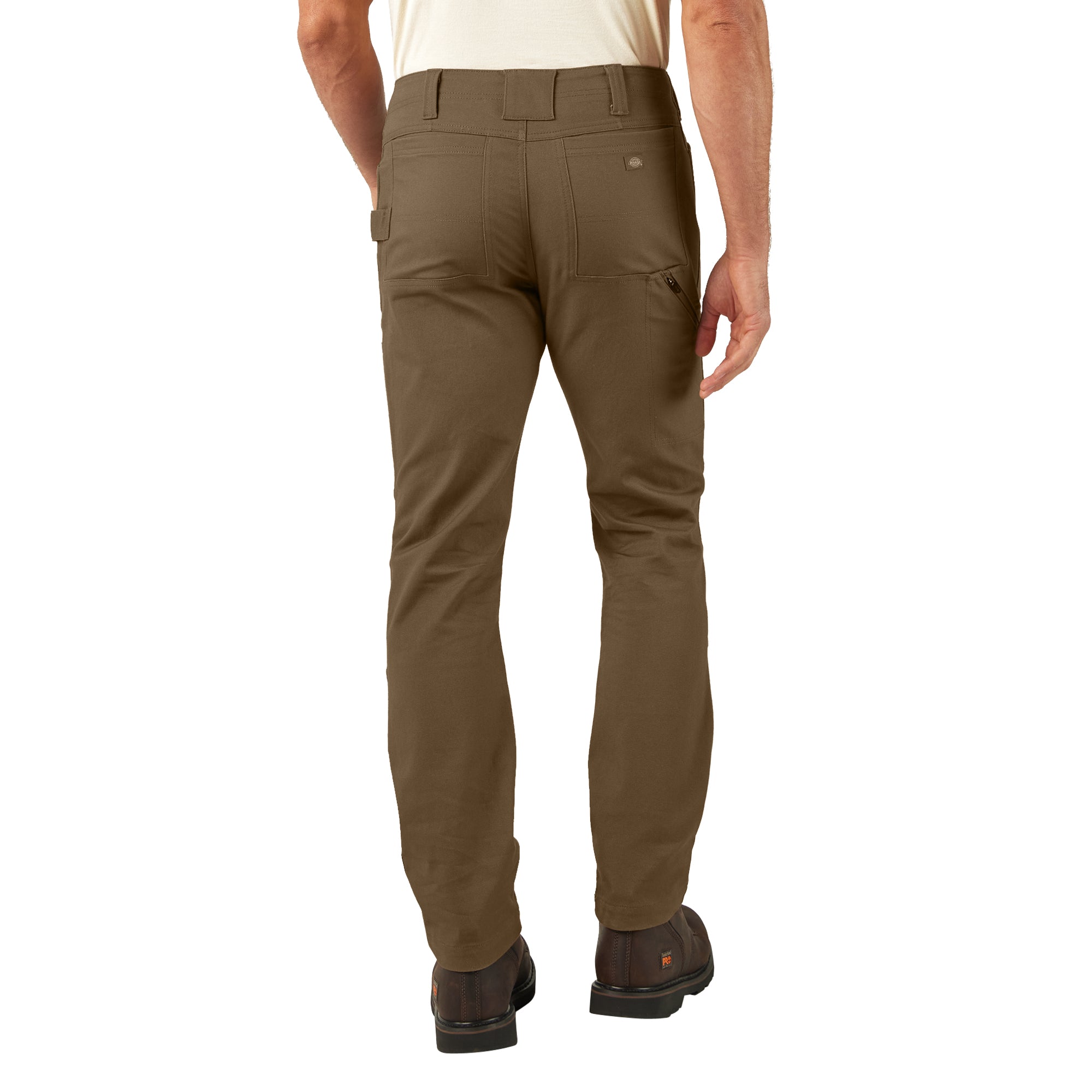 Dickies Men's Tradebuilt FLEX Duck Canvas Double Knee Pants A861D