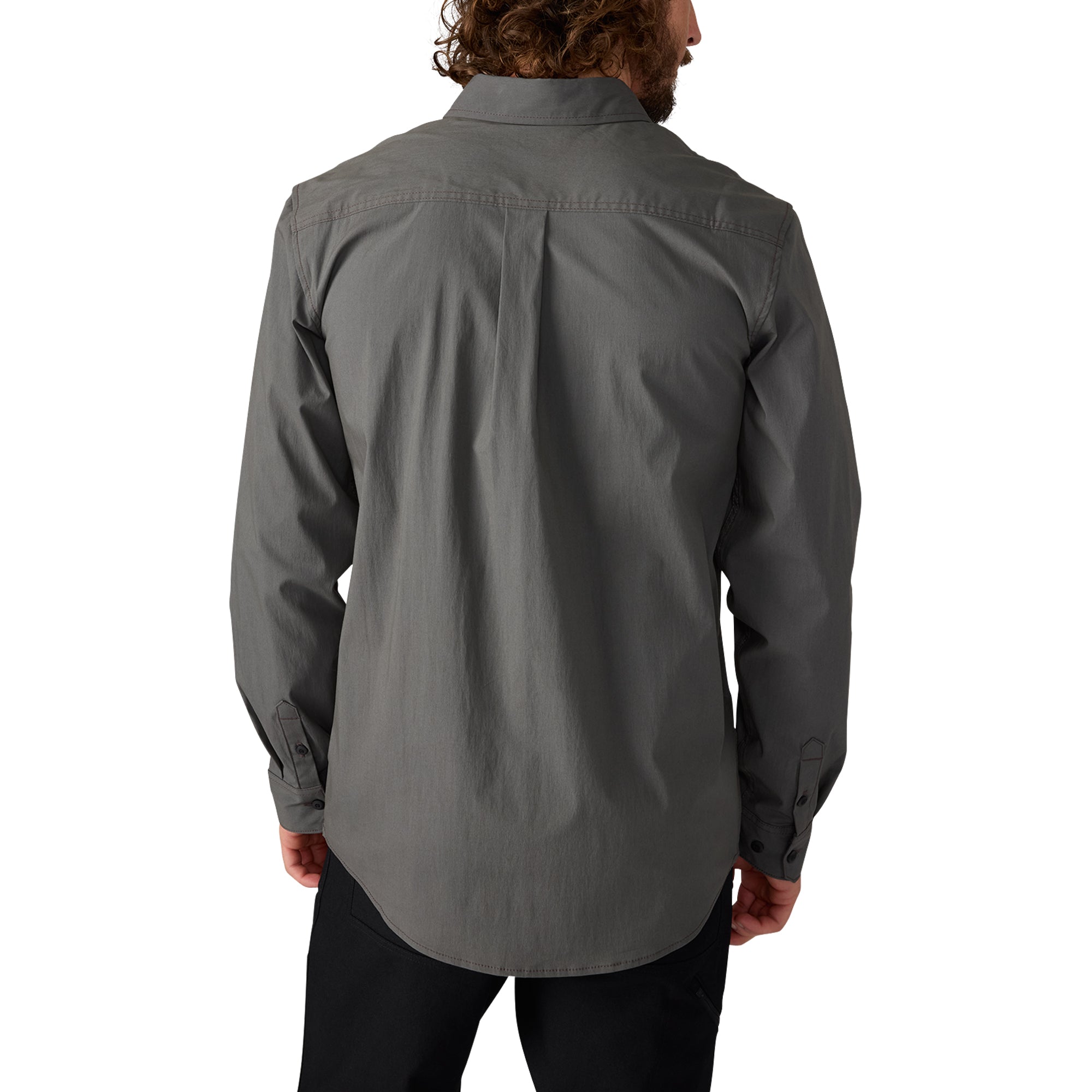 Chemise de travail tissée à manches longues en popeline Dickies Tradebuilt Utility pour hommes A879P