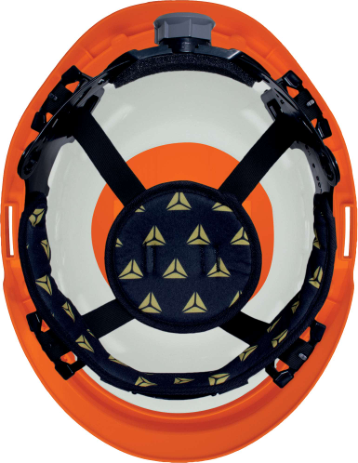 Delta Plus AMERICANA CSA Casque de chantier pour le travail en hauteur T2 Peak - WCA222