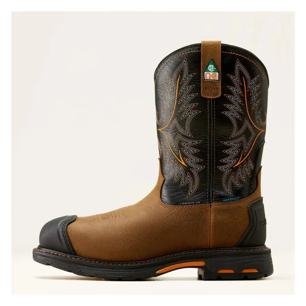 Ariat Men's WorkHog WP CT CSA XTR Pull-On Work Boot