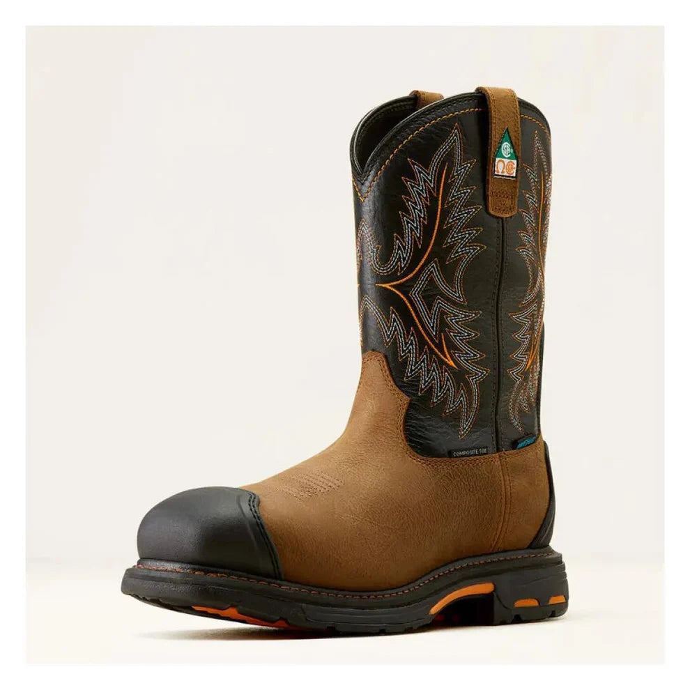 Ariat Men's WorkHog WP CT CSA XTR Pull-On Work Boot