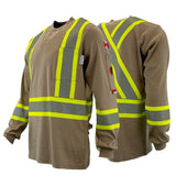 Atlas Guardian® Hi-Vis FR / AR Henley Shirts 4034