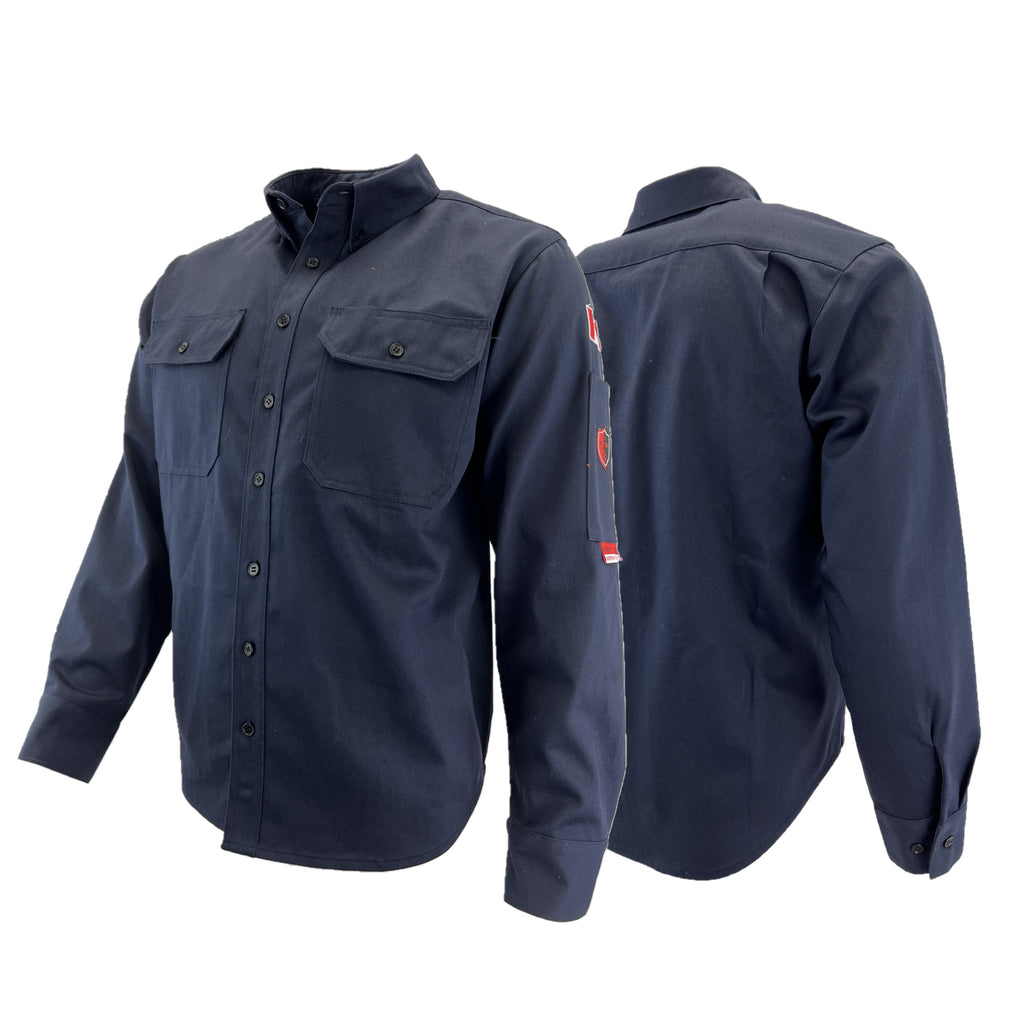 Atlas Guardian® Navy FR / AR Work Shirts 404NB